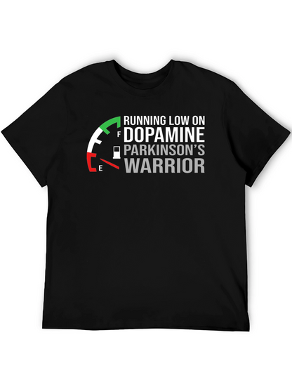 Dopamine Parkinsons Warrior Graphic T-Shirt