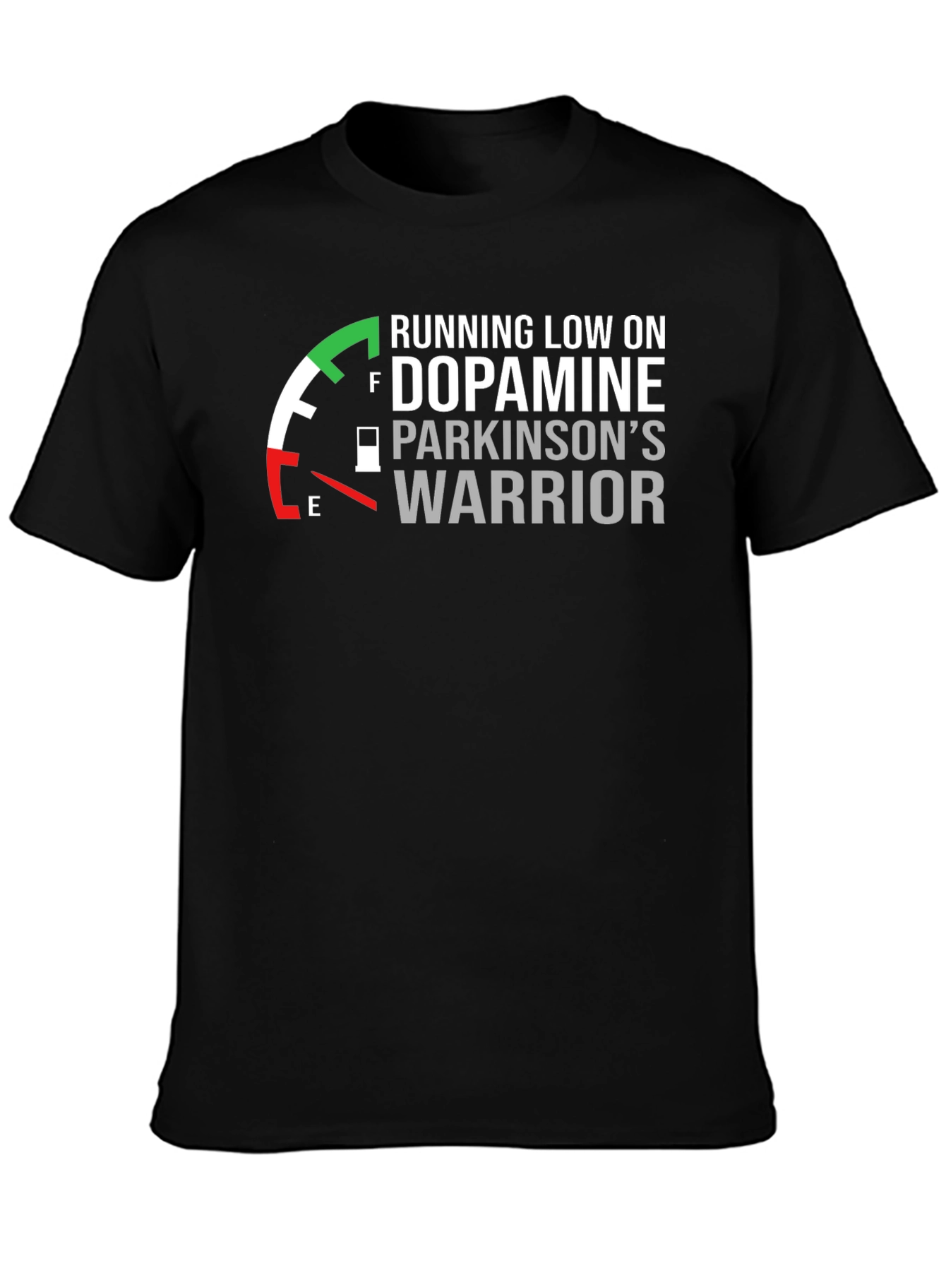 Dopamine Parkinsons Warrior Graphic T-Shirt