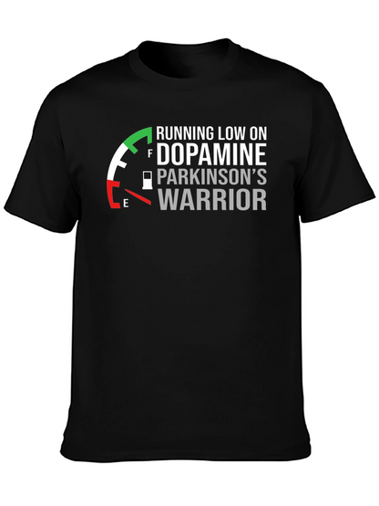Dopamine Parkinsons Warrior Graphic T-Shirt