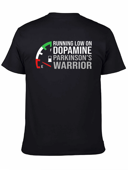Dopamine Parkinsons Warrior Graphic T-Shirt