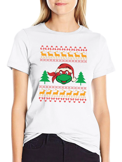 TMNT Ugly Christmas Sweater T-Shirt