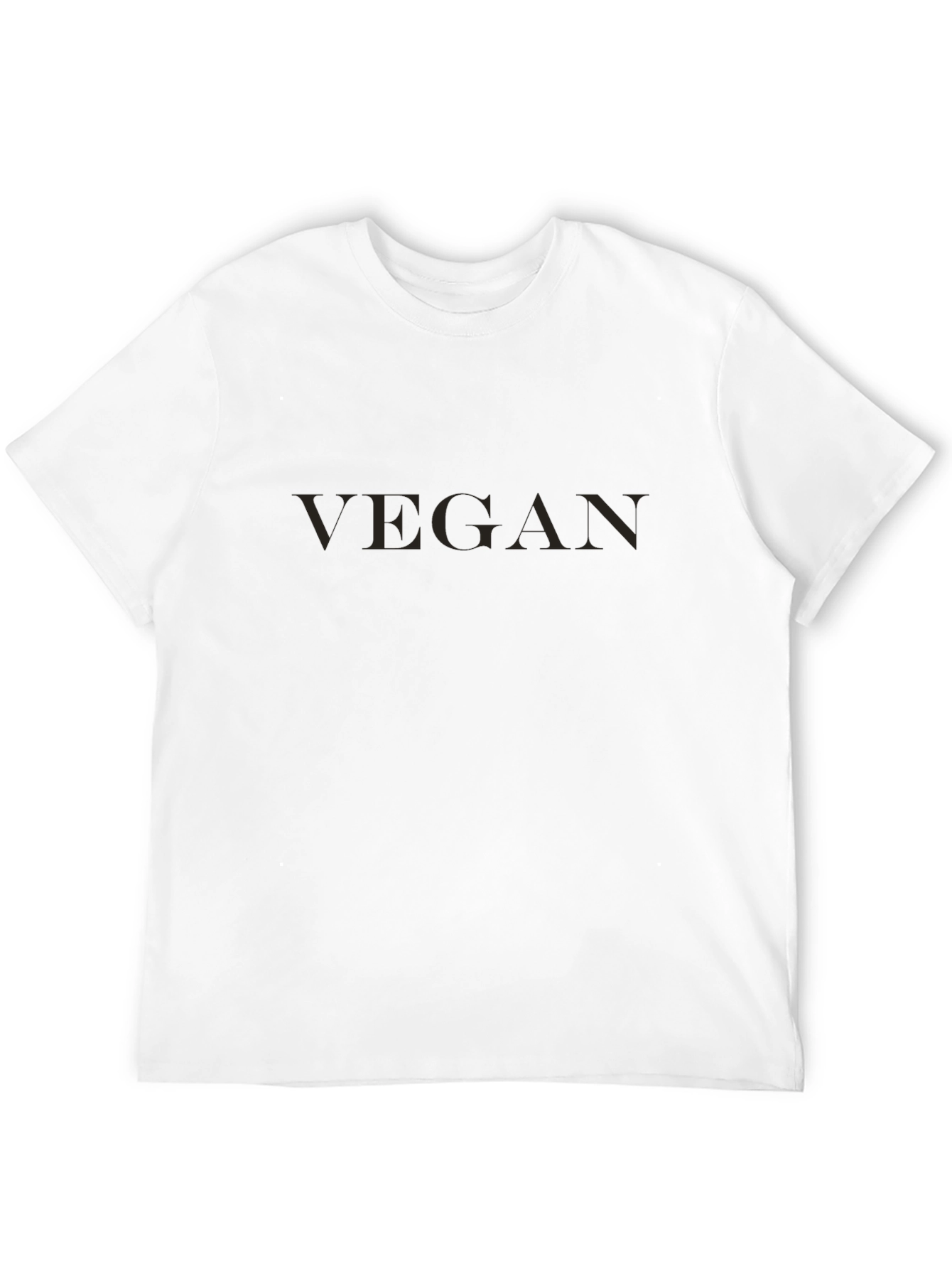 Vegan Statement Tee - Stylish & Sustainable
