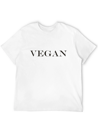 Vegan Statement Tee - Stylish & Sustainable