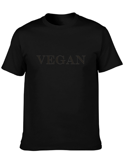 Vegan Statement Tee - Stylish & Sustainable