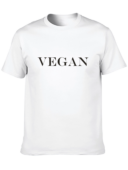 Vegan Statement Tee - Stylish & Sustainable