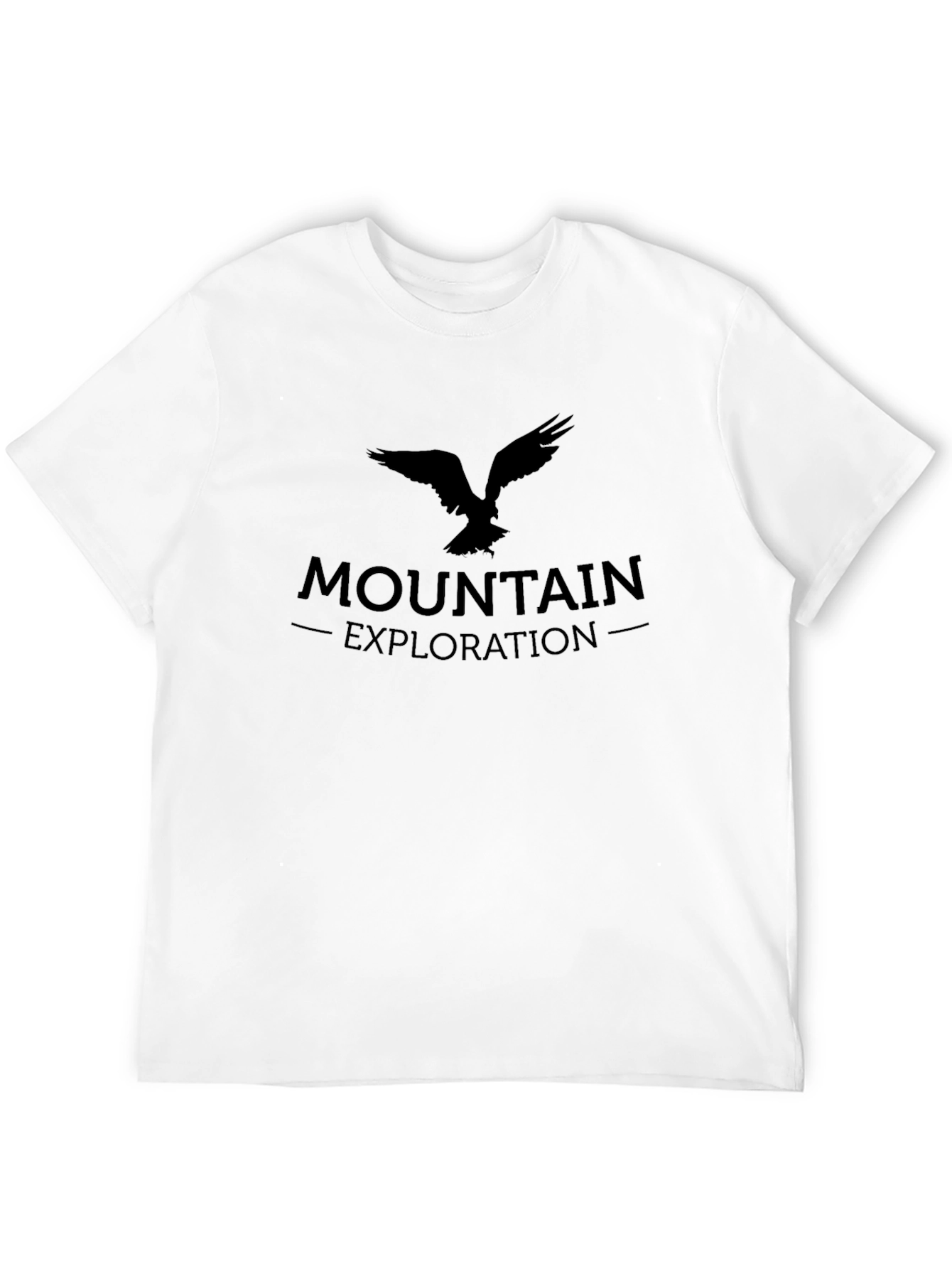 Mountain Exploration Black T-Shirt