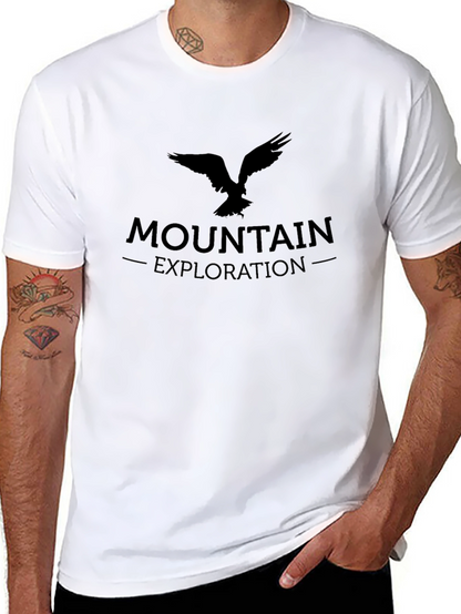 Mountain Exploration Black T-Shirt