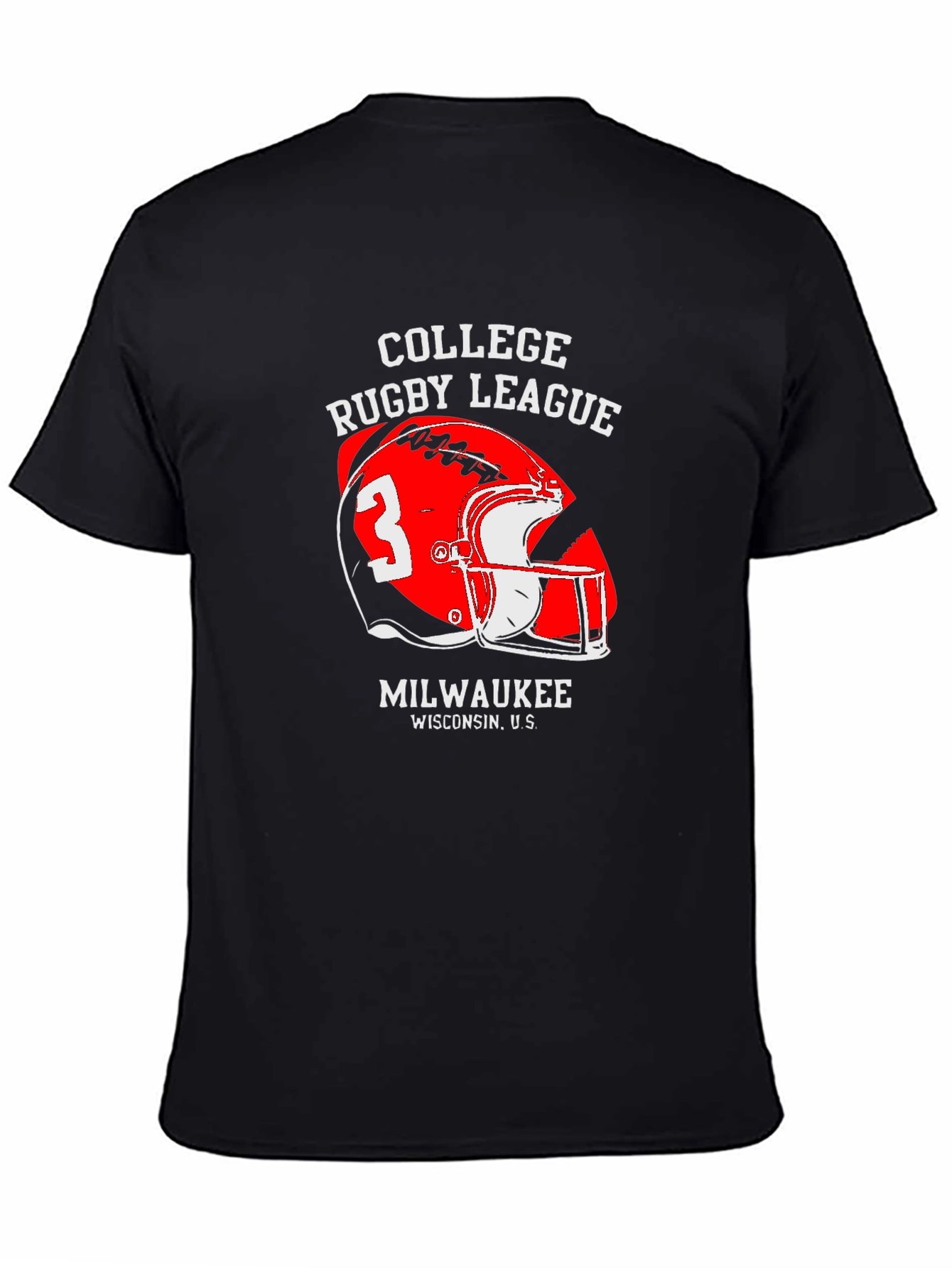 College Rugby League Graphic T-Shirt
