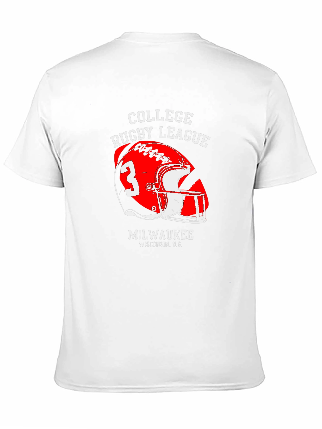 College Rugby League Graphic T-Shirt