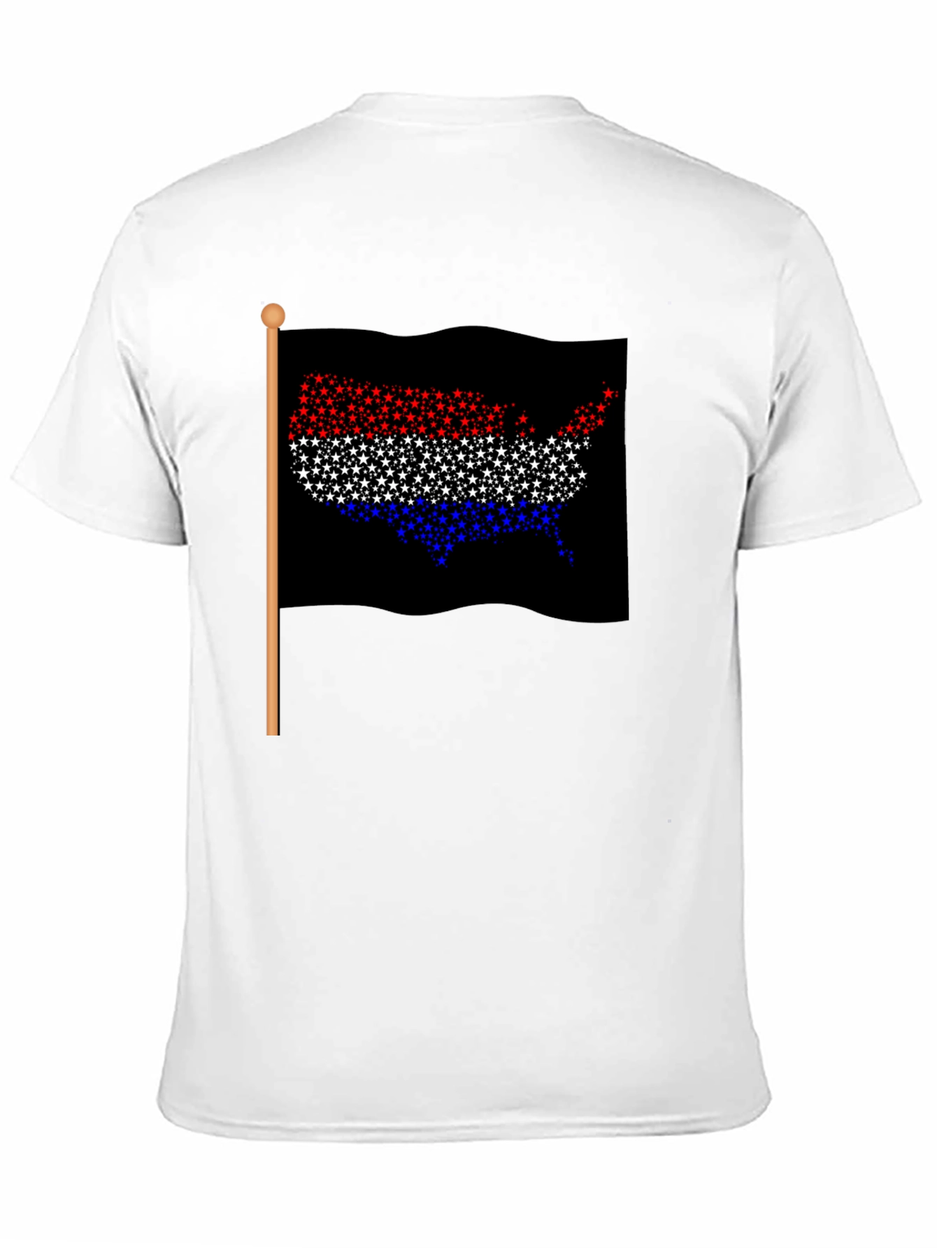 USA Flag Patriotic Star T-Shirt