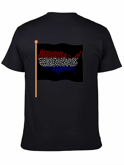 USA Flag Patriotic Star T-Shirt