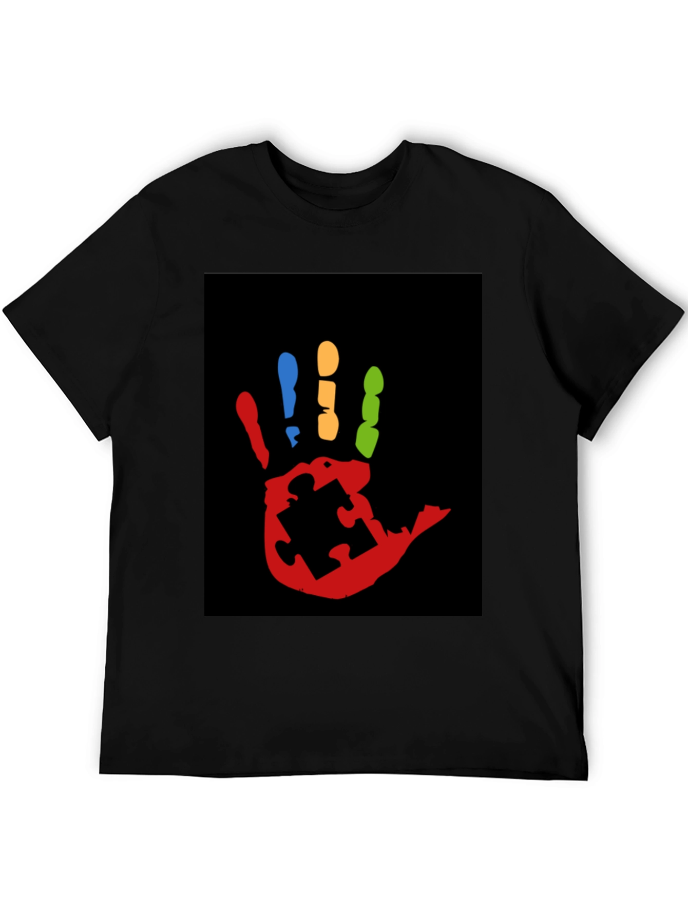 Autism Awareness Hand Print T-Shirt