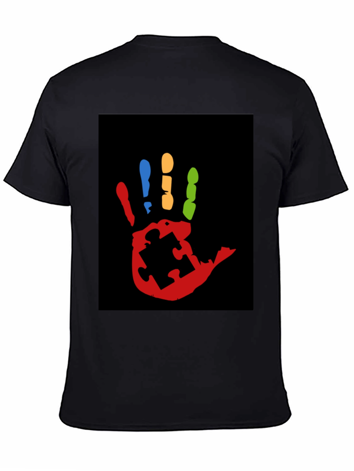 Autism Awareness Hand Print T-Shirt