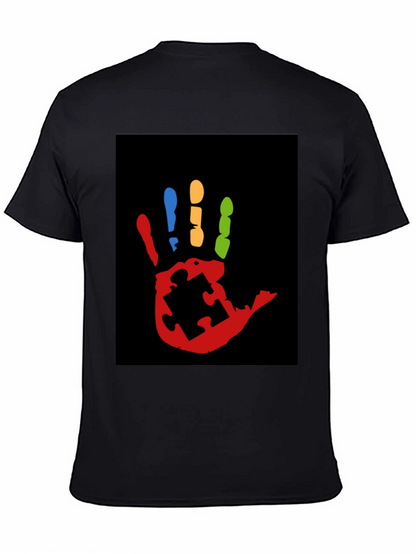 Autism Awareness Hand Print T-Shirt
