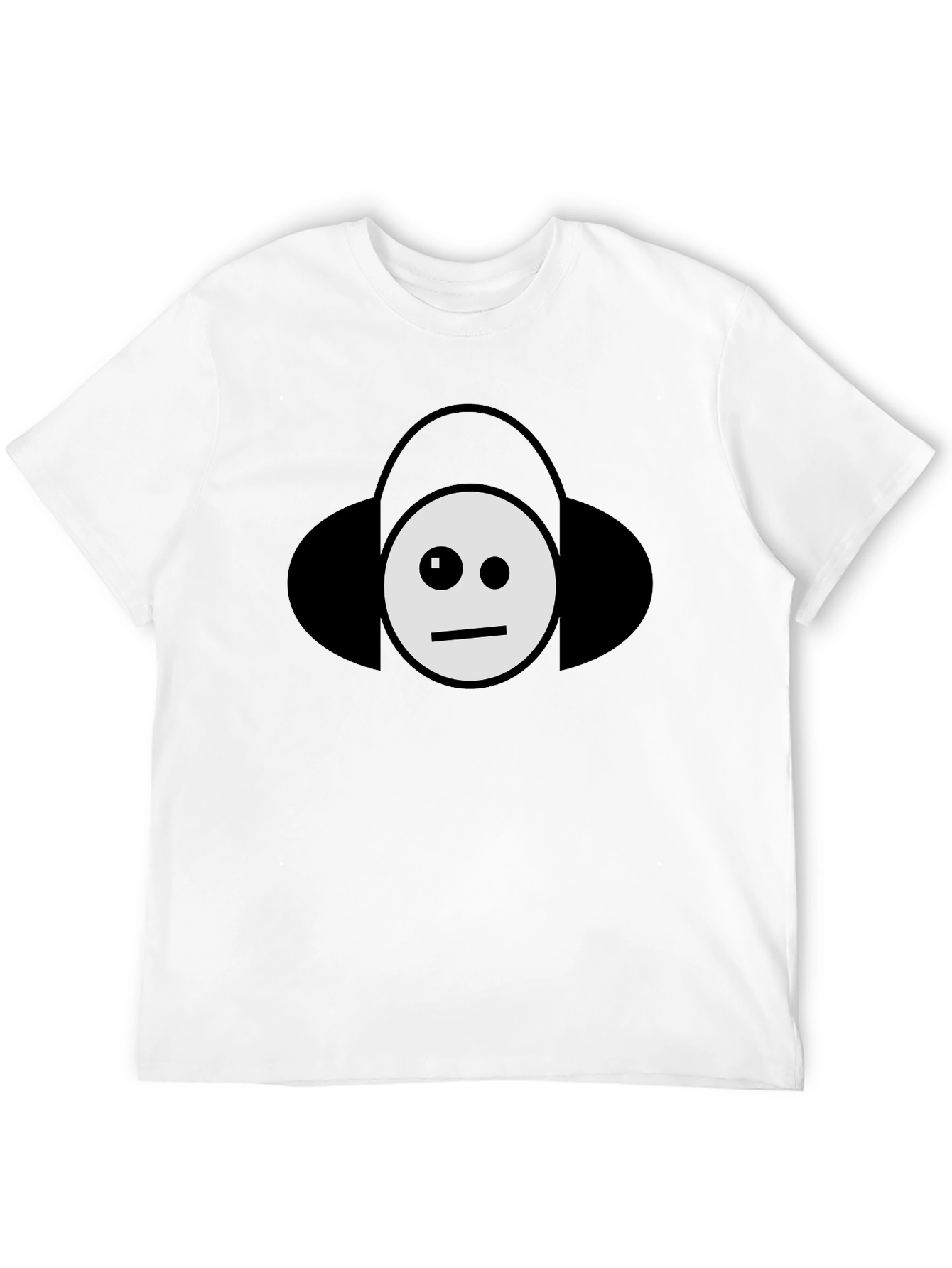 Cool DJ Emoji Black T-Shirt
