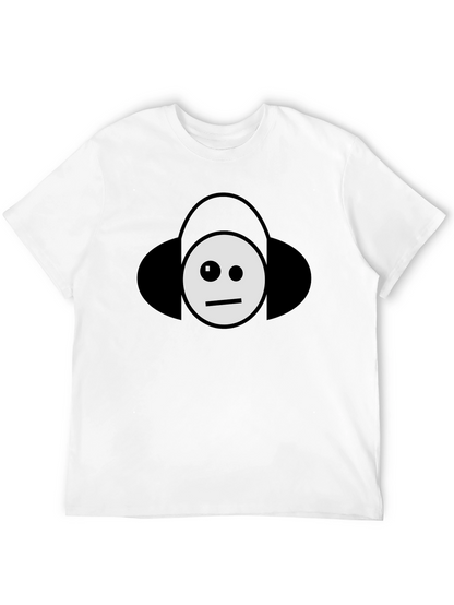 Cool DJ Emoji Black T-Shirt