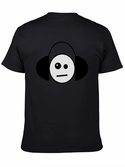 Cool DJ Emoji Black T-Shirt
