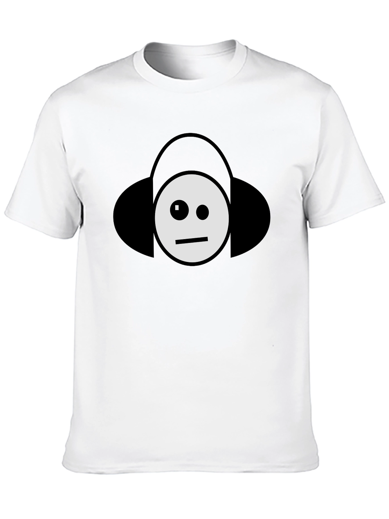Cool DJ Emoji Black T-Shirt