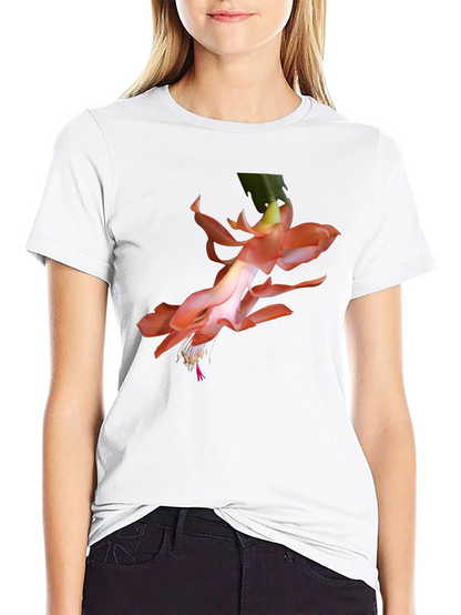 Floral Graphic Tee - Black Casual Shirt