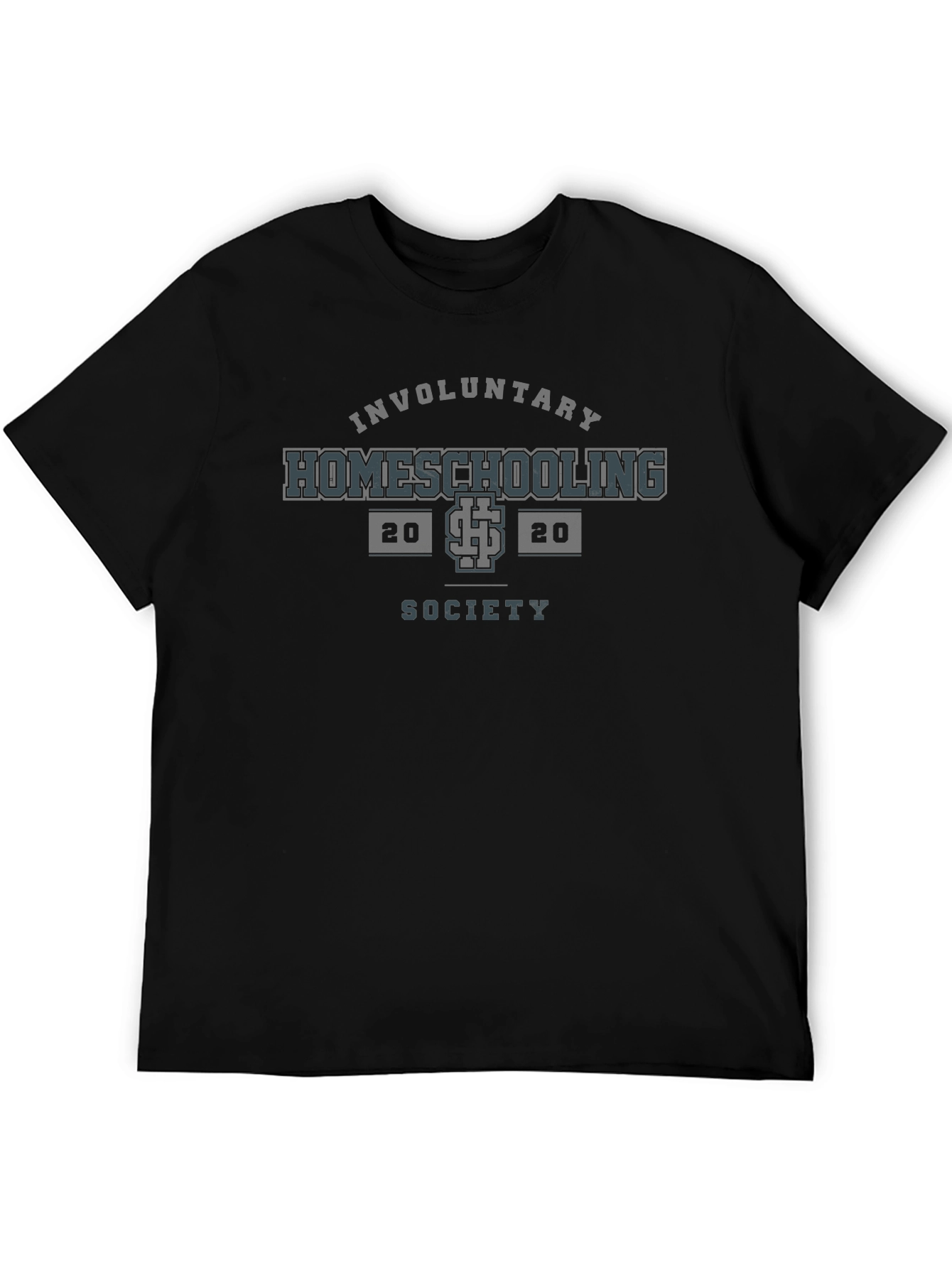 Involuntary Homeschooling Society Black T-Shirt