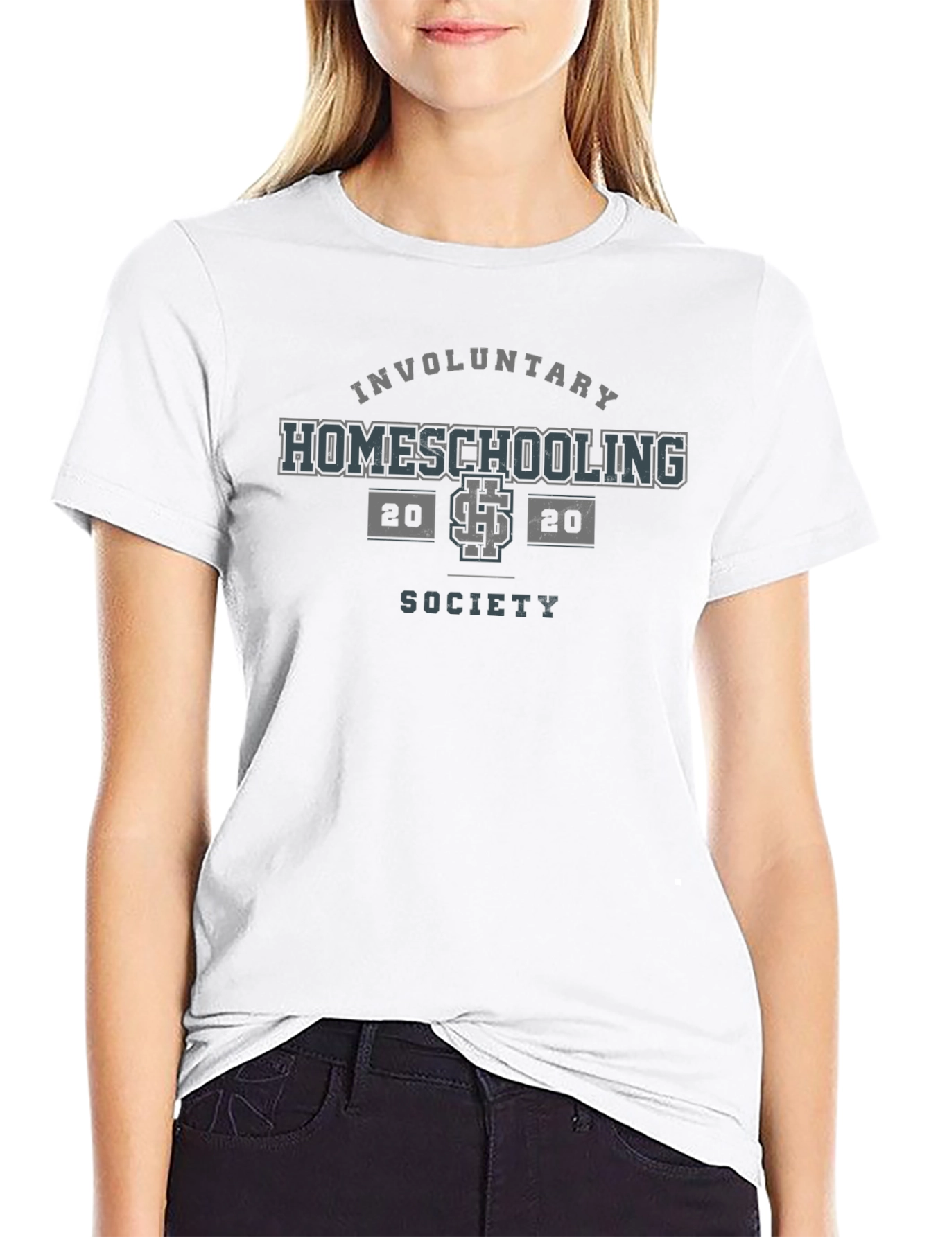 Involuntary Homeschooling Society Black T-Shirt