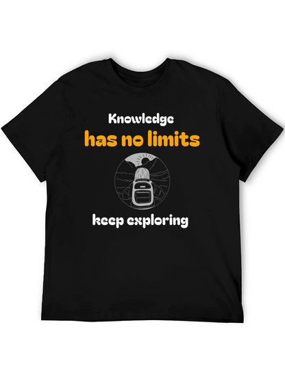 Knowledge Seeker T-Shirt - Explore Limits!