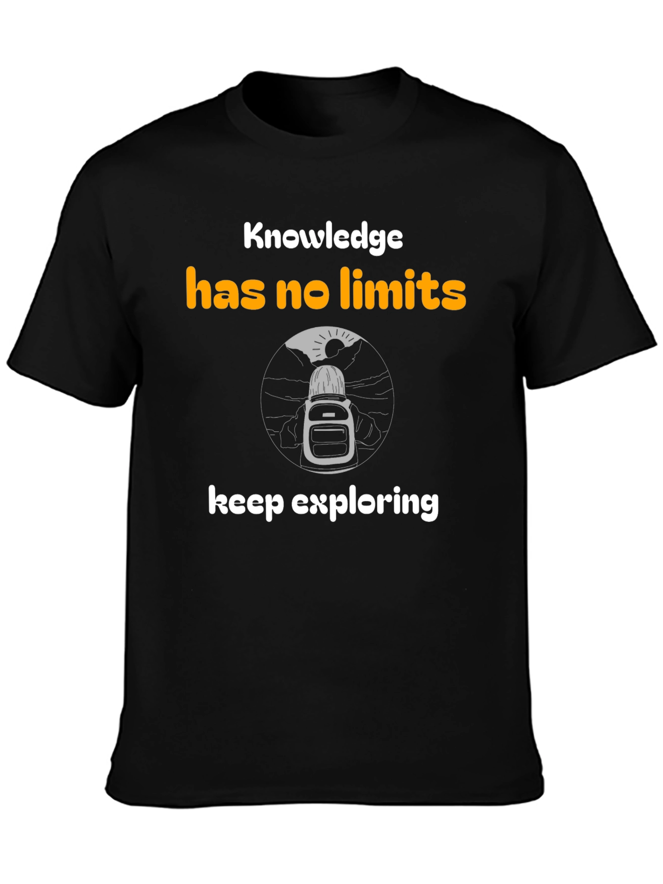 Knowledge Seeker T-Shirt - Explore Limits!
