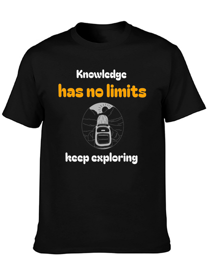 Knowledge Seeker T-Shirt - Explore Limits!