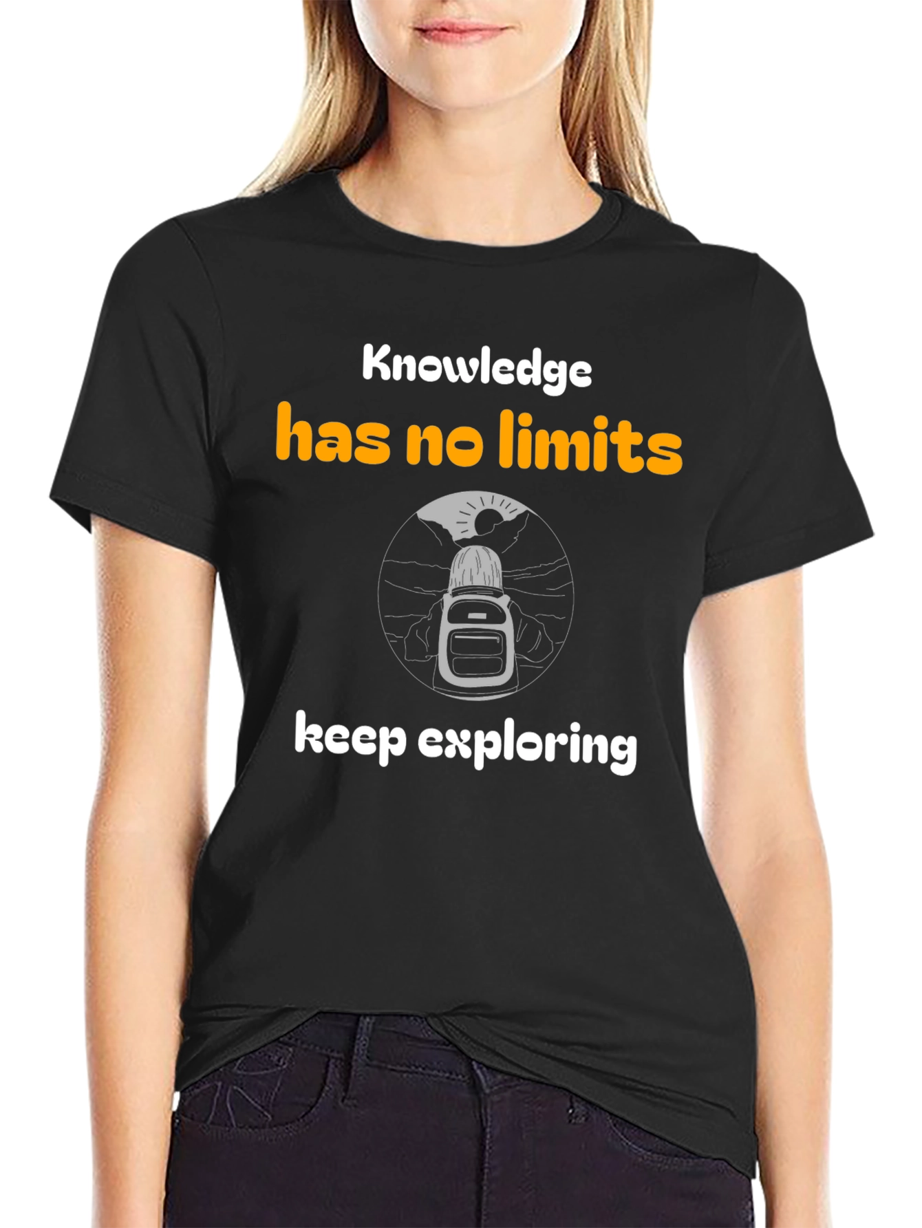 Knowledge Seeker T-Shirt - Explore Limits!