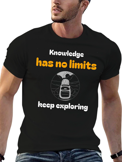 Knowledge Seeker T-Shirt - Explore Limits!