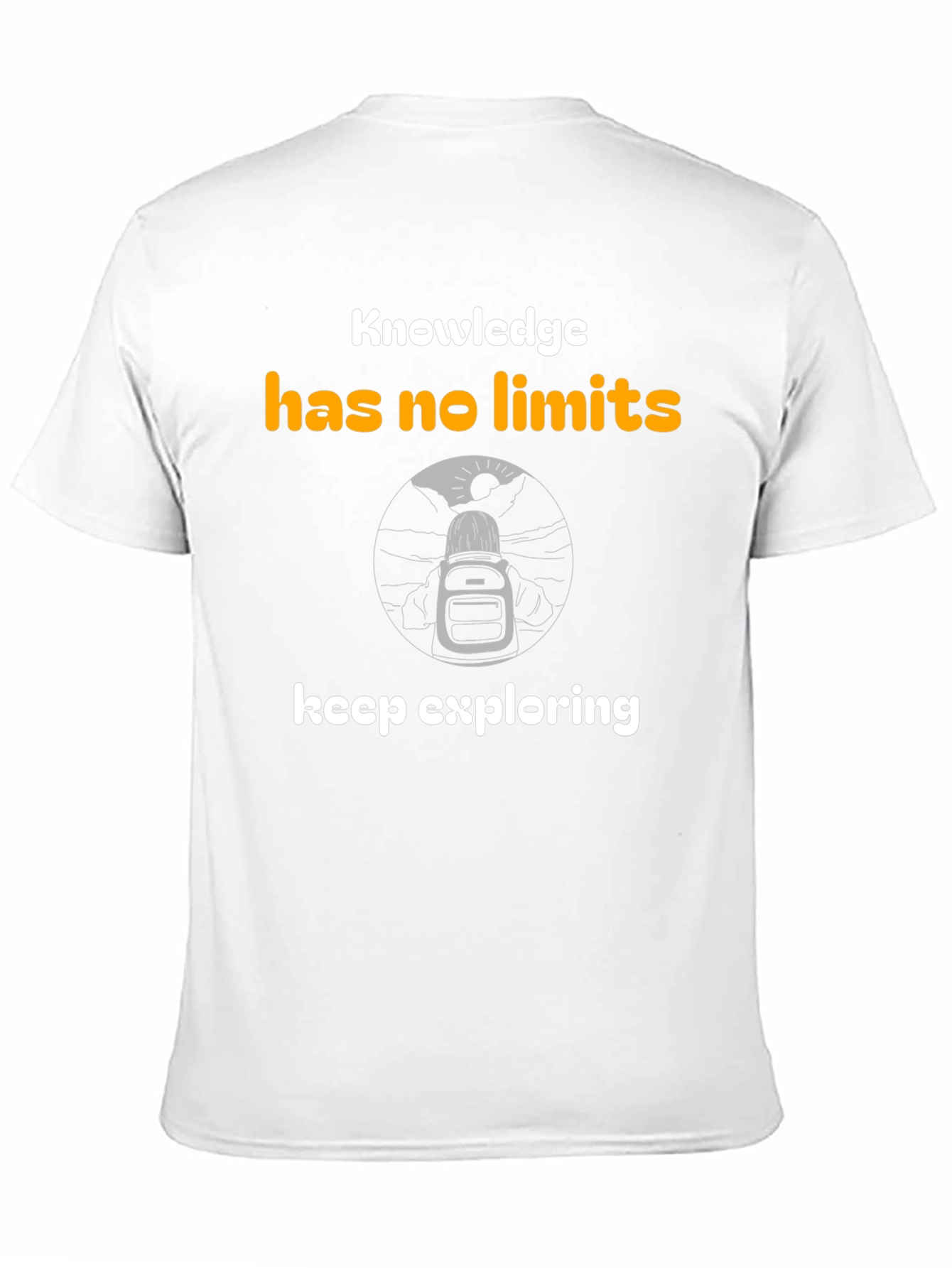 Knowledge Seeker T-Shirt - Explore Limits!