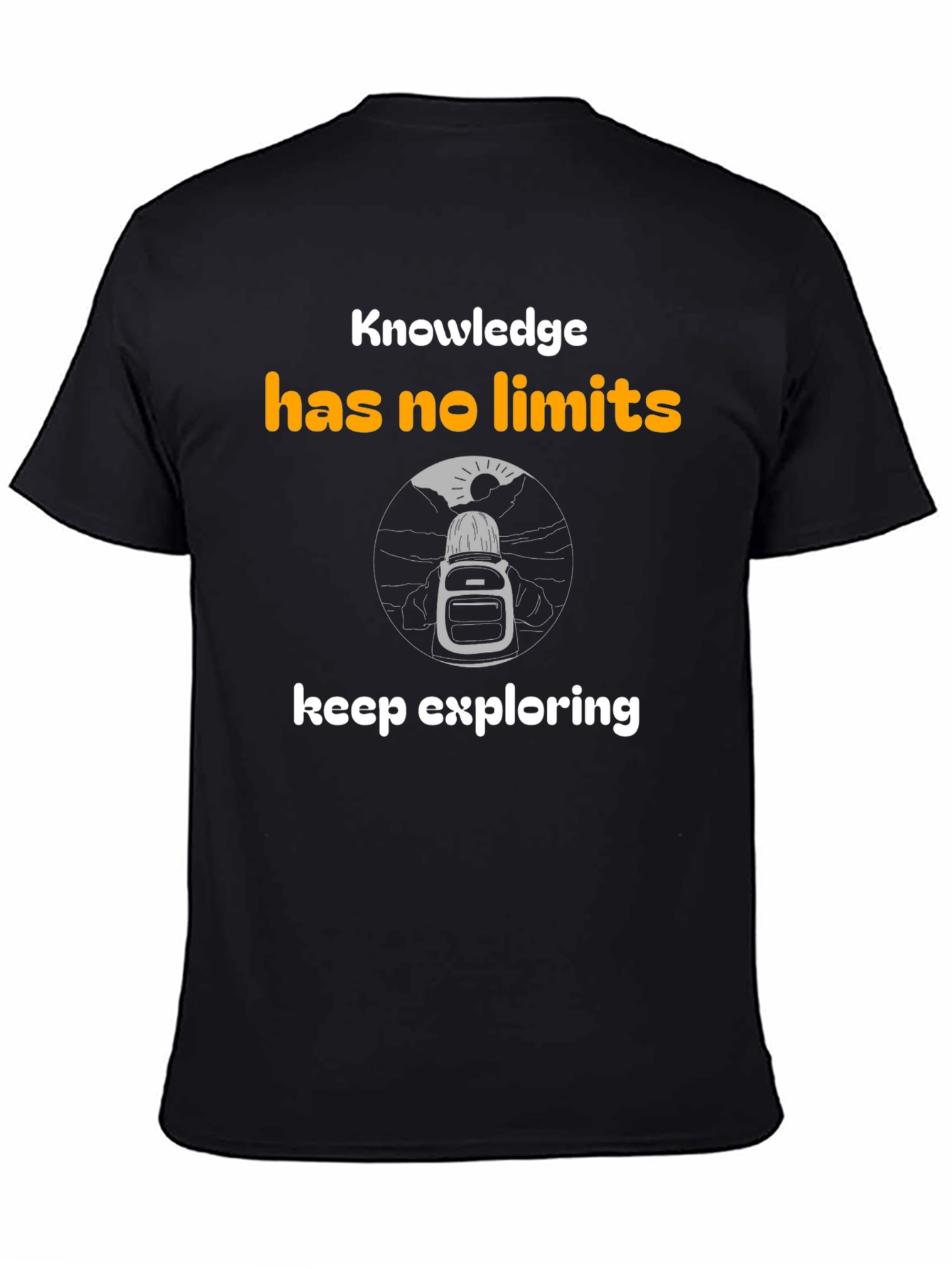 Knowledge Seeker T-Shirt - Explore Limits!
