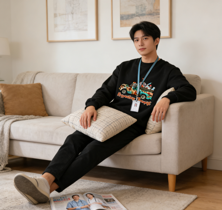 Healthcare Hero Respiratory Therapist Sweatshirt