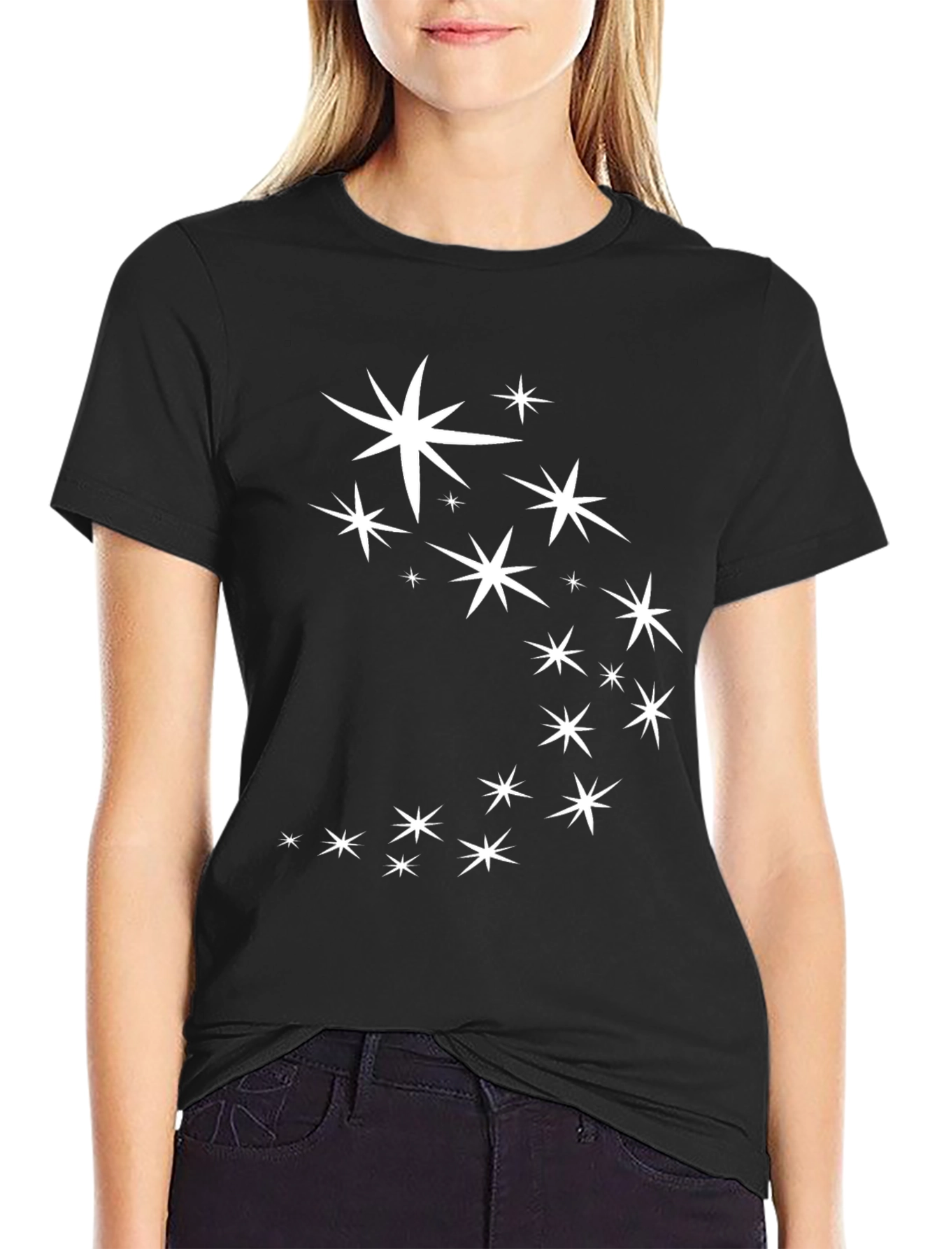 Starry Black Tee