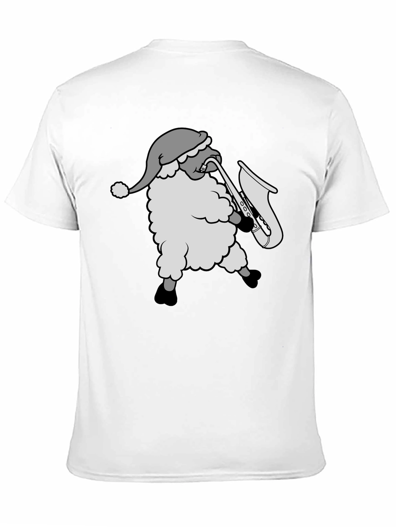 Santa Saxophone T-Shirt - Holiday Groove