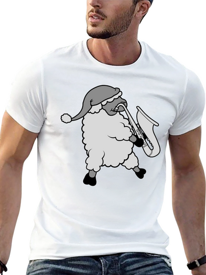 Santa Saxophone T-Shirt - Holiday Groove