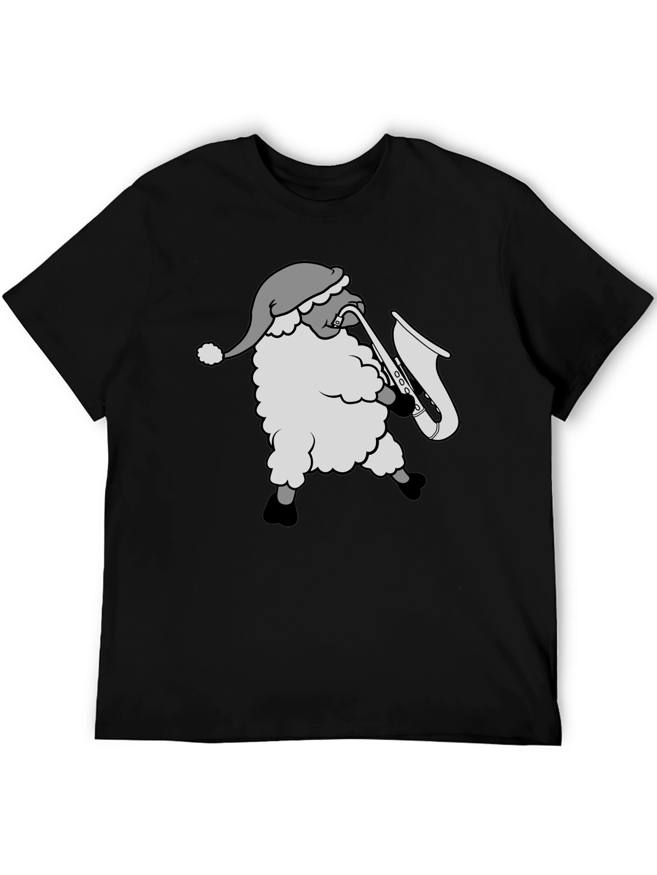 Santa Saxophone T-Shirt - Holiday Groove