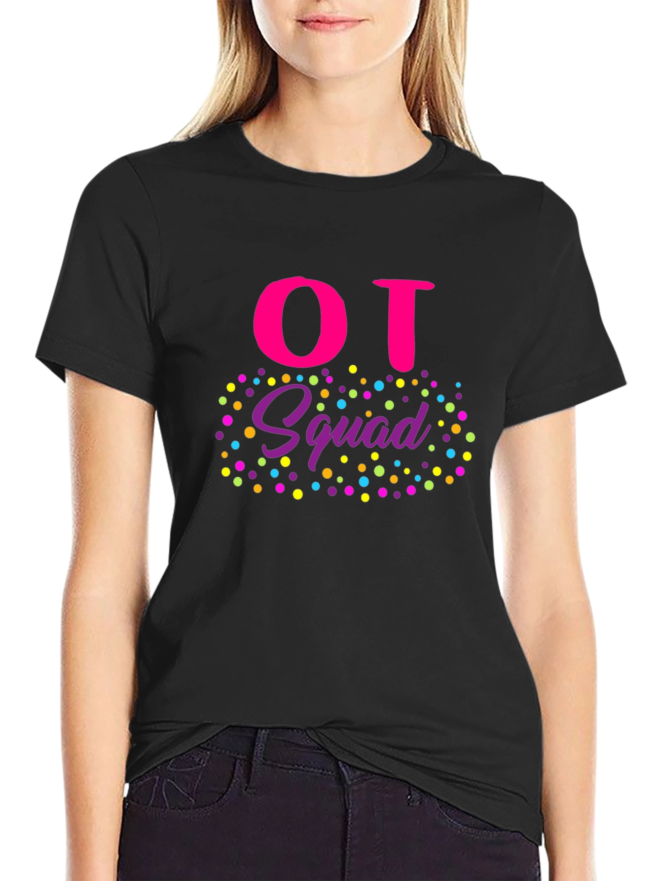 OT Squad Black Tee