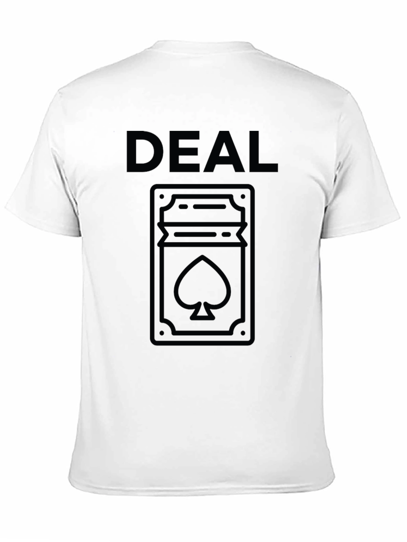 Deal Spade Card Graphic Tee