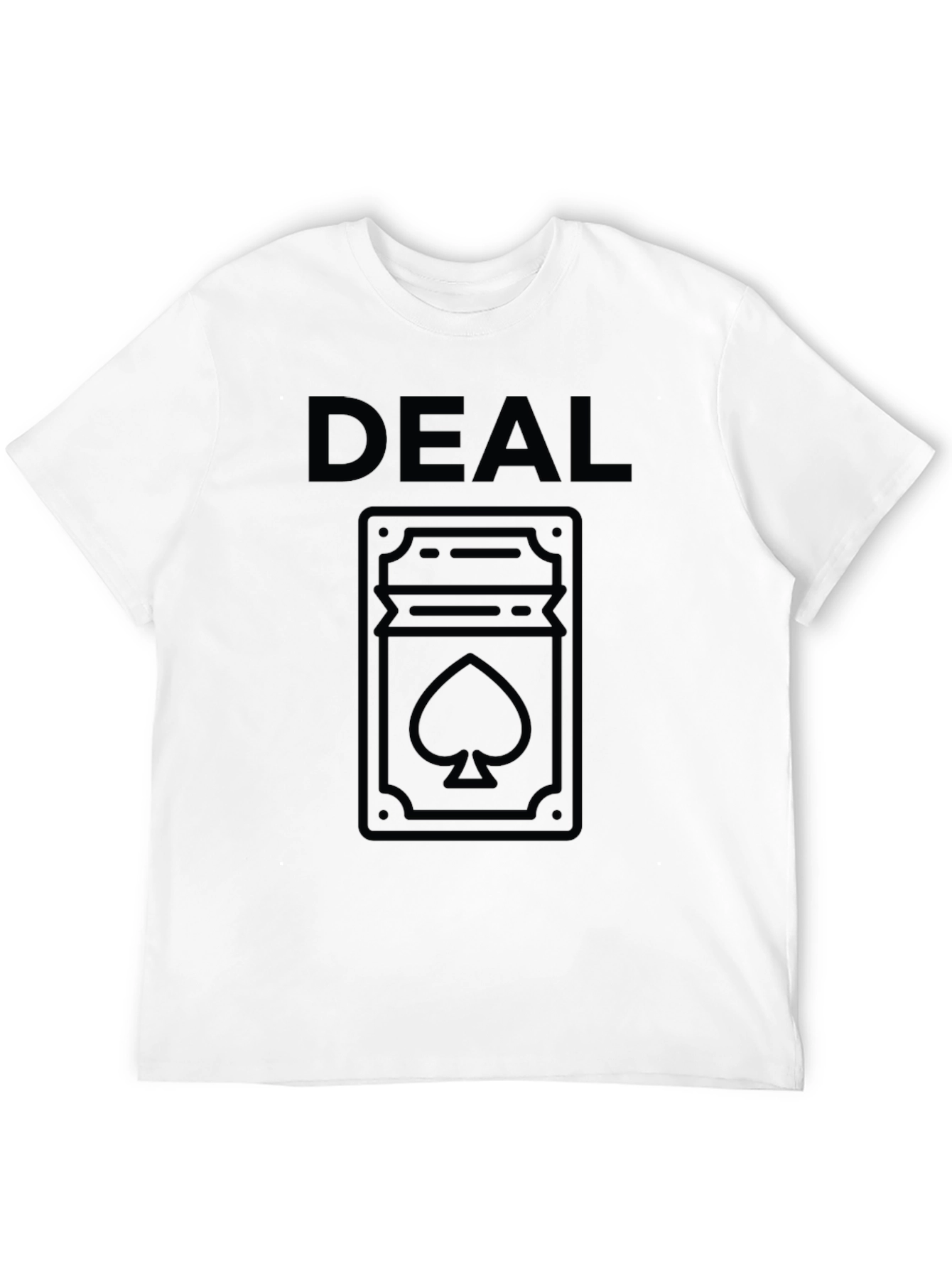 Deal Spade Card Graphic Tee