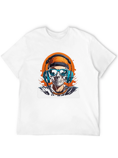Skull DJ Graphic Tee - Cool Music Lovers T-Shirt