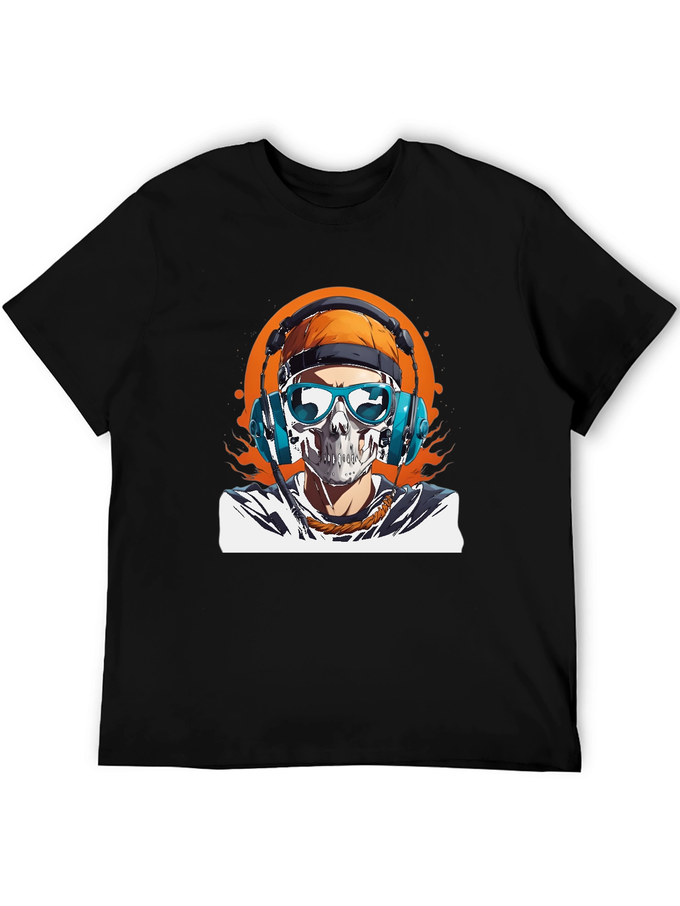 Skull DJ Graphic Tee - Cool Music Lovers T-Shirt