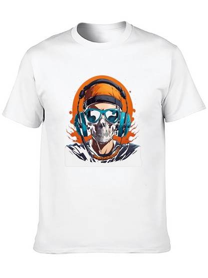 Skull DJ Graphic Tee - Cool Music Lovers T-Shirt