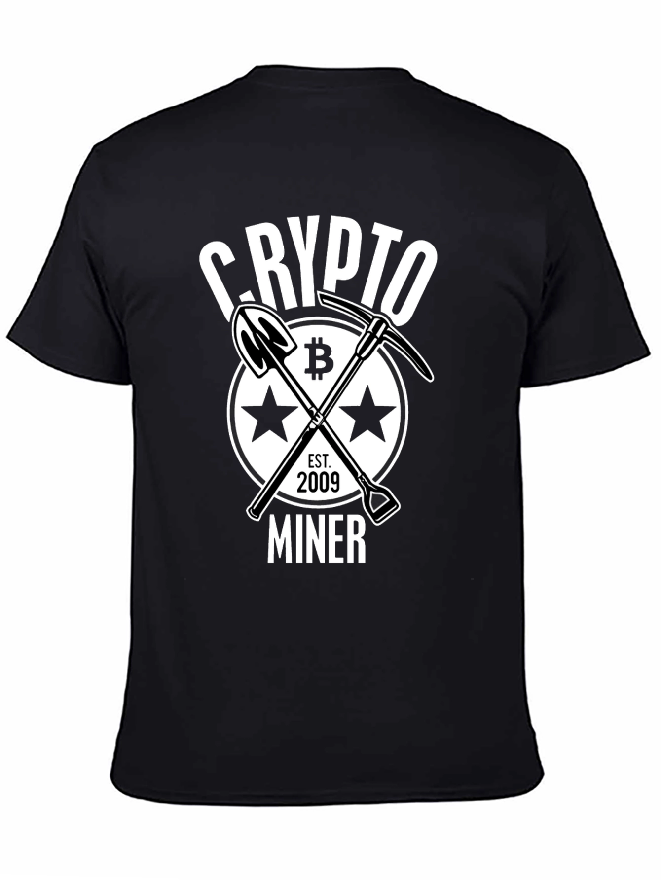 Crypto Miner Bitcoin Graphic Tee - Est. 2009