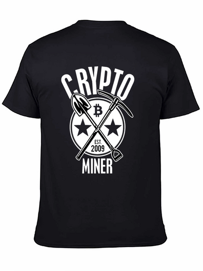 Crypto Miner Bitcoin Graphic Tee - Est. 2009