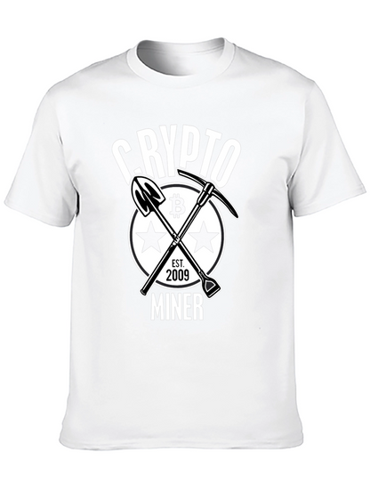 Crypto Miner Bitcoin Graphic Tee - Est. 2009