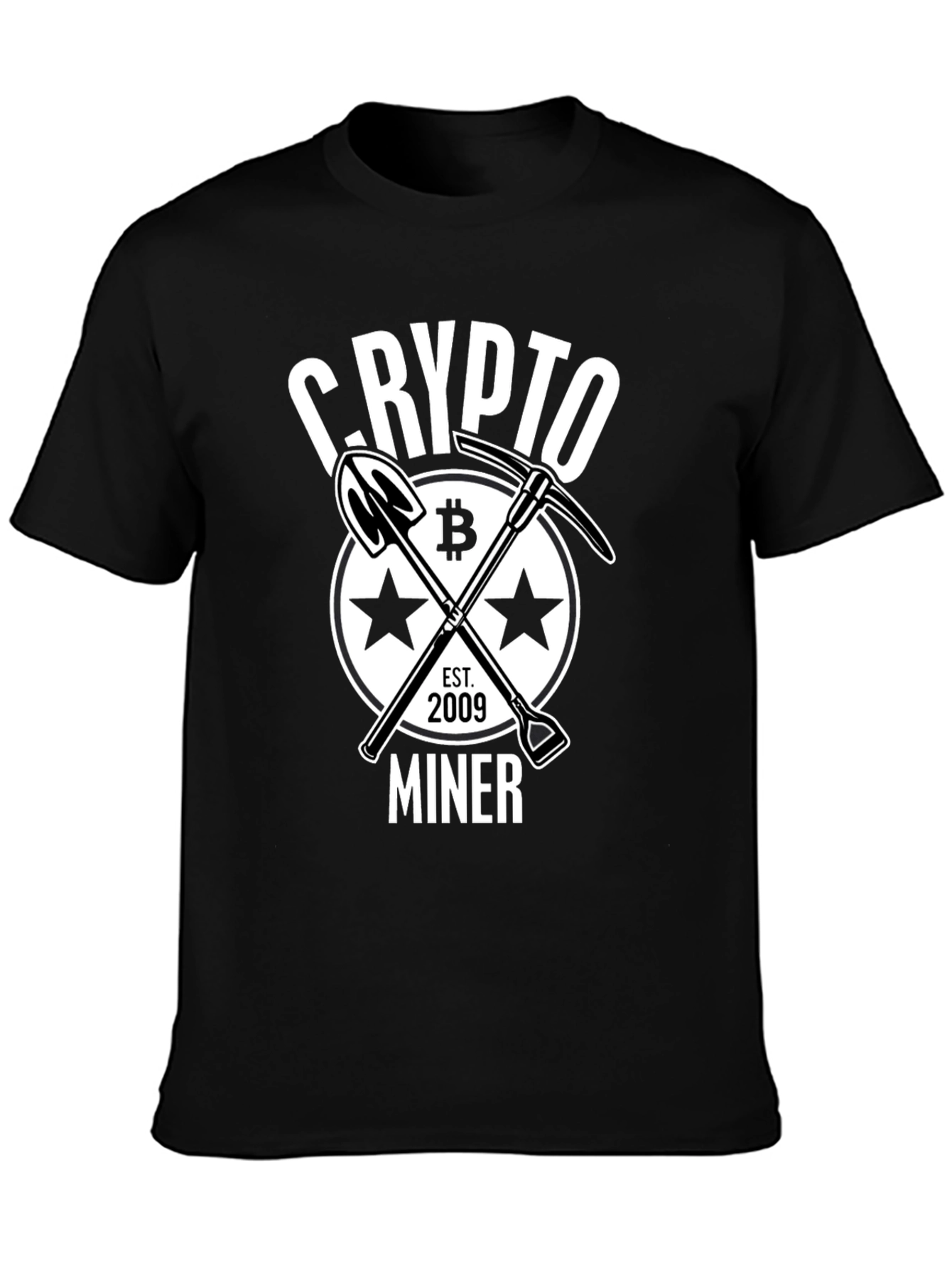 Crypto Miner Bitcoin Graphic Tee - Est. 2009