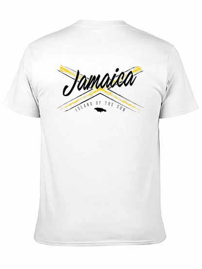 Jamaica Island of the Sun Black T-Shirt
