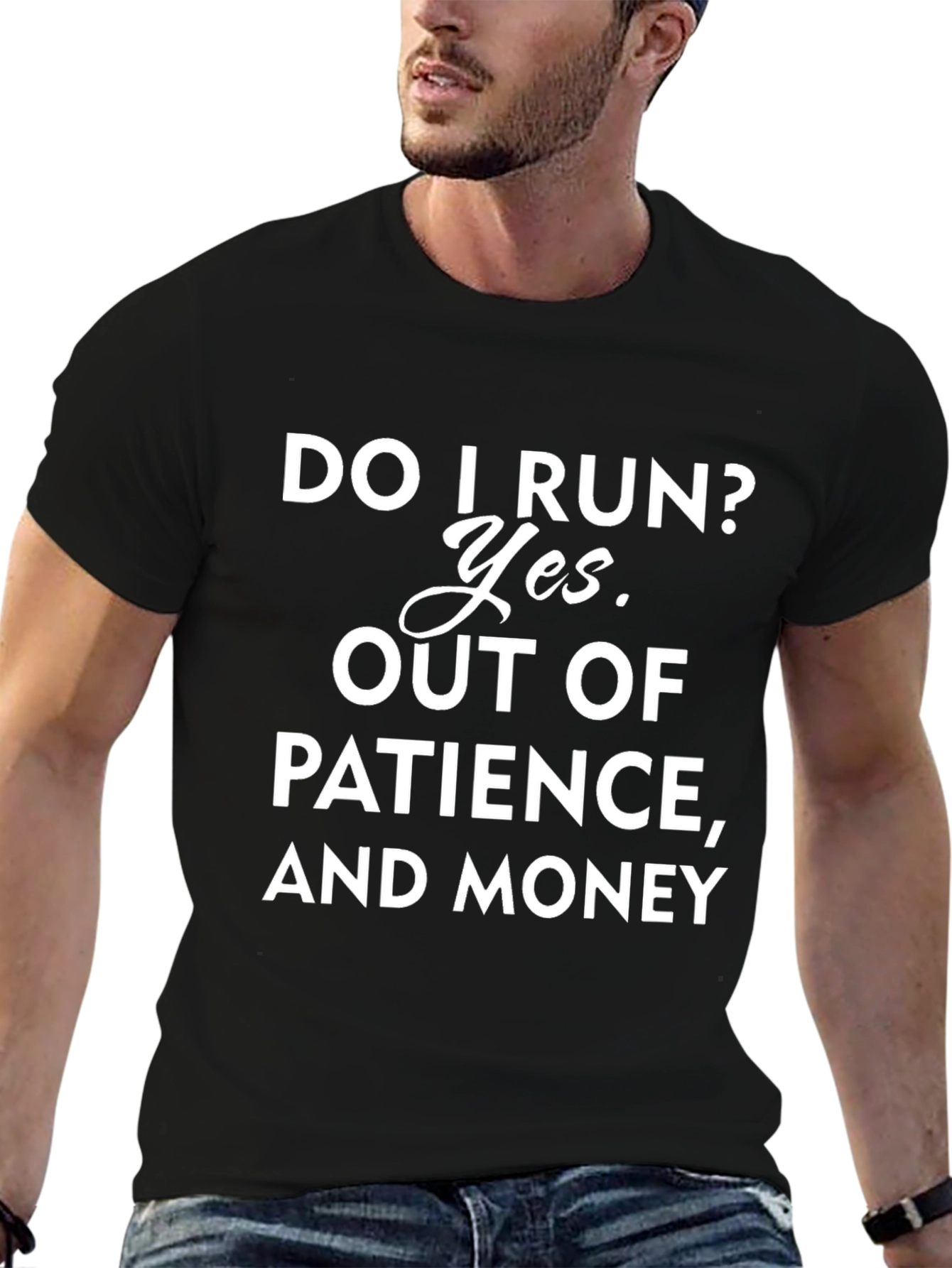 Funny Do I Run? Graphic T-Shirt
