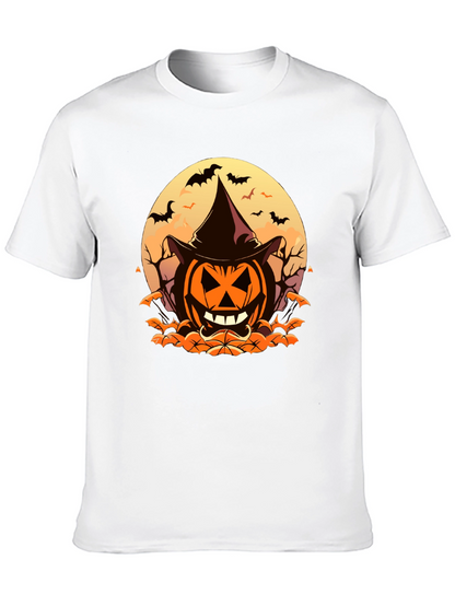 Halloween Pumpkin Witch T-Shirt - Spooky Season
